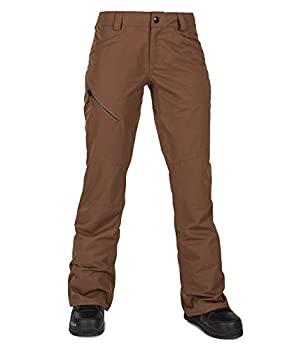 【中古】【輸入品・未使用】Volcom レディース Hallen モダンスリムフィット スノーパンツ US サイズ: X-Small カラー: ブラウン｜スカイマーケットプラス