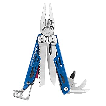 【中古】【輸入品・未使用】LEATHERMAN(レザーマン) SIGNAL シグナル マルチツール [並行輸入品] (Cobalt)
