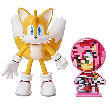 【中古】【輸入品・未使用】ソニック・ザ・ヘッジホッグ/4インチ ベーシック アクションフィギュア/テイルス