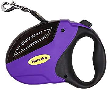 【中古】【輸入品・未使用】[Hertzko] [犬のひも Heavy Duty Retractable Dog Leash by Hertzko - Great for Small%ｶﾝﾏ% Medium & Large Dogs up to 110lbs - Strong Nylon｜スカイマーケットプラス