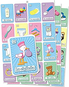 【中古】【輸入品・未使用】MoreFiesta ベビーシャワー Loteria ビンゴ スペイン語 20人分