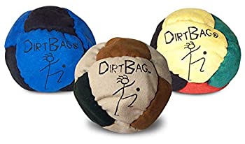 【中古】【輸入品・未使用】Dirtbag フットバッグ クラシック サンドフィル ハッキー サック 3パック アソートカラー｜スカイマーケットプラス