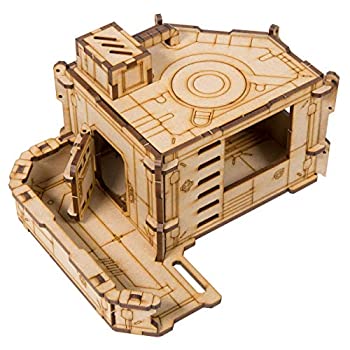 【中古】【輸入品・未使用】壊れたトークン ホライズングリッド MK.III Sci-Fi Terrain ビルディング