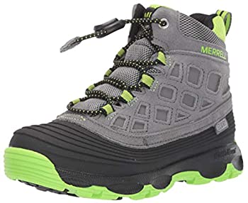 【中古】【輸入品・未使用】Merrell キッズ M-thermoshiver 2.0 WTRPF スノーブーツ US サイズ: 11.5 Little Kid カラー: グレイ