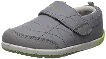 【中古】【インポート品・未当て嵌める】Merrell キッズ Bare Steps Hut Moc スニーカー US 大きさ: 10 Toddler 色つや: 薄墨色