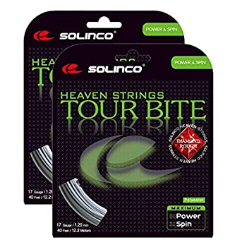 【中古】【輸入品・未使用】Solinco ダイヤモンドラフテニスストリング ? テクスチャードコポリ エキストラバイト用 ? ゲージ ? 2 4 8パック 2 Packs|スカイマーケットプラス