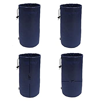 【中古】【輸入品・未使用】Augbunny 丈夫なドローストリング 防水 ダストフラップ スタッフバッグ 4個パック|スカイマーケットプラス