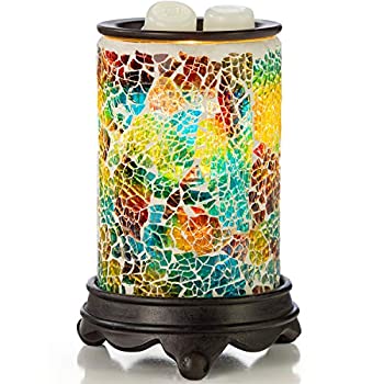 【中古】【輸入品・未使用】VP Home Mosaic Glass Fragrance Warmer (Polychromatic) 141［並行輸入］｜スカイマーケットプラス