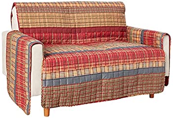 【中古】【輸入品・未使用】Barefoot Bungalow ゴールドラッシュリバーシブルラブシート家具プロテクター - 103x76 マルチカラー｜スカイマーケットプラス