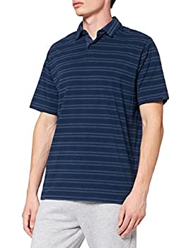 【中古】【インポート品・未当て嵌める】Under Armour mens Charged Cotton Scramble Stripe Golf Polo%ｶﾝﾏ% Tempest (510)/Tempest%ｶﾝﾏ% Small