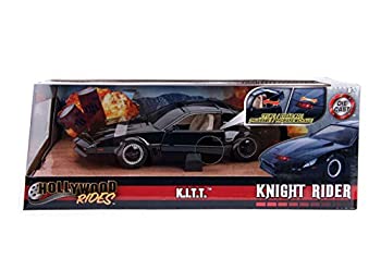 【中古】【輸入品・未使用】ナイトライダー ジェイダトイズ メタルズ ハリウッド・ライズ 1/24 スケール ダイキャストカー K.I.T.T.(キット) with スキャナーライト ライト|スカイマーケットプラス