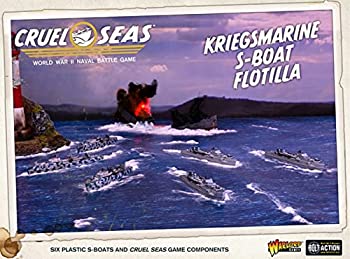 【中古】【輸入品・未使用】Cruel Seas Kriegsmarine S-Boat Flotilla World War II Naval Battle Game