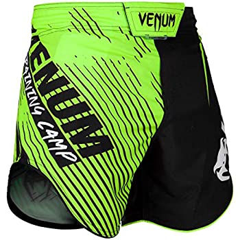 【中古】【輸入品・未使用】VENUM［ヴェヌム］ ファイトショーツ Training Camp 2.0 - トレーニング・キャンプ 2.0（黒/ネオイエロー） (XL)