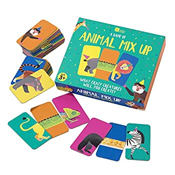 【中古】【輸入品・未使用】Talking Tables MIXUP アニマルミックスアップゲーム マルチカラー｜スカイマーケットプラス