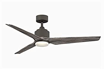 【中古】【インポート品・未当て嵌める】Fanimation Fans MAD8514GRW TriAire Custom - 12.42in 最高限度気違い (原動機協議会のみ) 引っ敷き薄墨色入眼