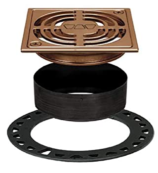 【中古】【輸入品・未使用】Schluter Kerdi-Drain グレートキット 4インチ つや消し銅|スカイマーケットプラス
