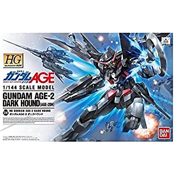 【中古】【輸入品・未使用】HG 機動戦士ガンダムAGE ガンダムAGE-2 ダークハウンド 1/144スケール 色分け済みプラモデル|スカイマーケットプラス