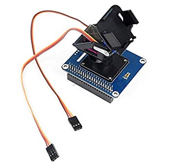 【中古】【インポート品・未当て嵌める】2-DOF Pan-Tilt HAT オンボード PCA9685 PWM手当て TSL25911FN 点火装置検知器取り締まる 写真機 動くこと観念点火装置 I2C界面経由で