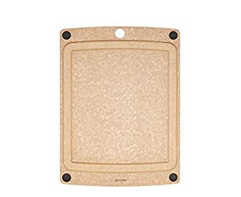 【中古】【輸入品・未使用】Epicurean オールインワン まな板 滑り止め脚とジュースの溝付き 11.5インチ x 9インチ ナチュラル/ブラック|スカイマーケットプラス
