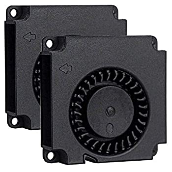 【中古】【インポート品・未当て嵌める】Wathai 2容器に並べる 40粍 x 40粍 x 10粍 12V ターボブロワー 毛はらい受け答え 遠心気違い 2いの一番