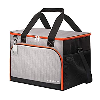 【中古】【輸入品・未使用】SEEHONOR Insulated Cooler Bag Leakproof Soft Sided Cooler Bag Collapsible Portable Cooler for Lunch Picnic Camping Hiking Beach BBQ Par 18,632円