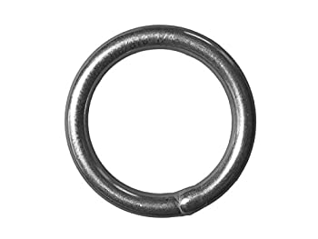 【中古】【輸入品・未使用】ステンレススチール 316 ラウンドリング 溶接 3/8インチ x 1 5/8インチ (10mm x 40mm) マリングレード