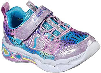 【中古】【インポート品・未当て嵌める】Skechers キッズ スイートハート ともし火 スニーカー US 大きさ: 12 Little Kid 色つや: パープル