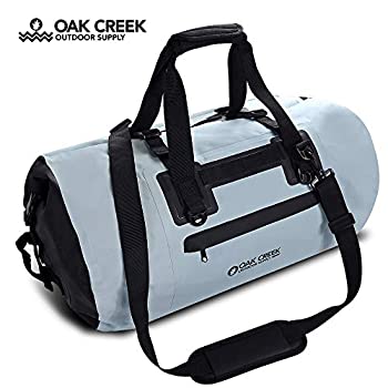 【中古】【輸入品・未使用】Oak Creek Overlook Falls 55L ドライバッグ ダッフルバッグカバージッパーポケット付きプレミアム防水ダッフルバッグPVC構造あなたのギアをドラ