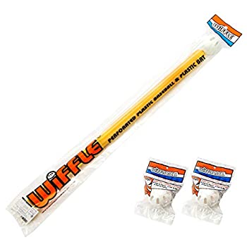 【中古】【輸入品・未使用】ウィッフルボール セット バットとボール3個付き WIFFLE Ball [日本正規品]%ｶﾝﾏ% 白