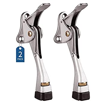 【中古】【輸入品・未使用】Gotega ドアストッパー 2パック キックダウンドアストッパー ワンタッチで高さ調節可能 ゴム製先端 4インチ ドアストッパー