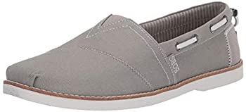 【中古】【輸入品・未使用】Skechers BOBS Women's Chill Luxe-Industrial Canvas Slip on Boat Shoe%ｶﾝﾏ% Gray%ｶﾝﾏ% 11 M US｜スカイマーケットプラス
