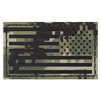 【中古】【輸入品・未使用】IR Big 3x5 NWU タイプ3 USA 逆旗 右肩 AOR2 IFF タクティカル モラールパッチ｜スカイマーケットプラス 21,141円