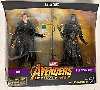 【中古】【輸入品・未使用】MV Legends シリーズ アベンジャーズ インフィニティ・ウォー ロキ&コーヴス グレーブ 2個パック｜スカイマーケットプラス