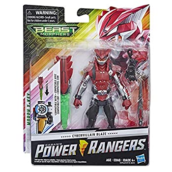 【中古】【輸入品・未使用】ハズブロ パワーレンジャー・ビーストモーファーズ 6インチ ベーシックフィギュア サイバーヴィラン ブレイズ / HASBRO 2019 POWER RANGERS BEAS