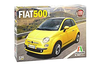 【中古】【輸入品・未使用】イタレリ 1/24 フィアット500 2007 日本語説明書付き プラモデル IT3647|スカイマーケットプラス