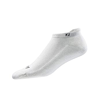 【中古】【インポート品・未当てはめる】FootJoy レディース 労働者階級素っ気ない ロールタブソックス 白いこと 大いさ6~9