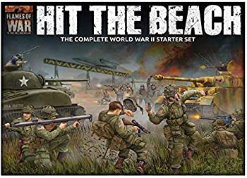 【中古】【輸入品・未使用】Flames of War: Hit The Beach - 2つのアーミースターターセット|スカイマーケットプラス