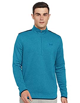 【中古】【輸入品・未使用】Under Armour UA SweaterFleece ? Zip SM Teal Vibe