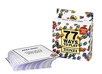 【中古】【輸入品・未使用】77 Ways to Play Tenzi - 77 Card Deck for Fun Dice Game Variants - Add-On Card Pack [並行輸入品]