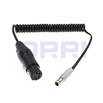 【中古】【インポート品・未当て嵌める】DRRI 3ピンフィッシャーオスから4いの一番XLR牡ワット数有線テレビ ARRI Alexa写真機用