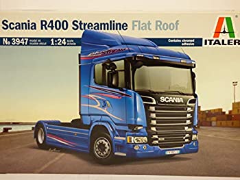 【中古】【輸入品・未使用】イタレリ 1/24 スカニア R400 ストリームライン トラクターヘッド (フラットルーフ) プラスチックモデルキット IT3947
