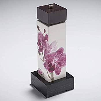 【中古】【輸入品・未使用】[ceramiche VIVA] ペッパーミル 木のスタンド付き 神秘的な印象を受ける花と石モチーフ (65235 ZEN) [並行輸入品]｜スカイマーケットプラス