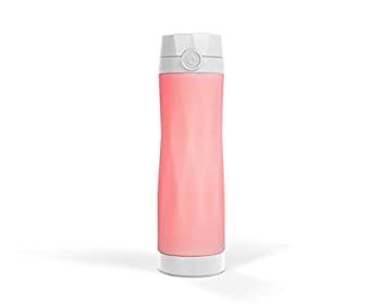 【中古】【輸入品・未使用】Hidrate Spark 3 スマートウォーターボトル ? 水分摂取量を追跡 & 発光 水分補給を促します ホワイト