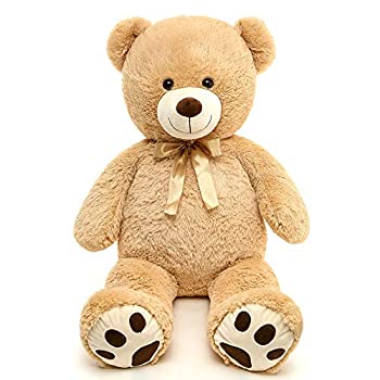 【中古】【輸入品・未使用】MaoGoLan ジャイアントテディベア ソフト ビッグテディベア ぬいぐるみ クリスマス ガールフレンド キッズ 39インチ タン