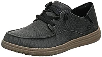 【中古】【輸入品・未使用】Skechers USA Melson-Volgo メンズ スリッポン US サイズ: 11 カラー: ブラック