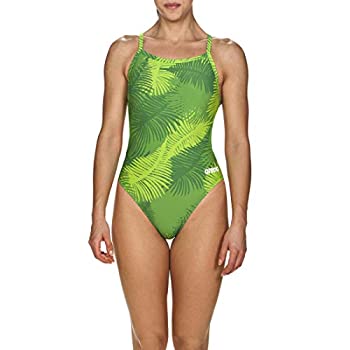 【中古】【輸入品・未使用】ARENA Women's Challenge Back MaxLife One Piece Athletic Training Swimsuit%ｶﾝﾏ% Palm Forest Kelly Green%ｶﾝﾏ% 24｜スカイマーケットプラス