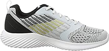 【中古】【インポート品・未当て嵌める】Skechers Men\u0027s Low-Top Trainers%ｶﾝﾏ% Grey (White Mesh/Black Synthetic/Trim WBK)%ｶﾝﾏ% 41.5