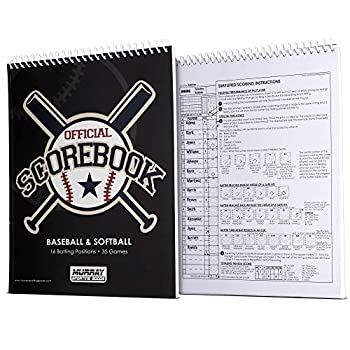 【中古】【輸入品・未使用】Murray スポーツグッズ 野球/ソフトボールスコアブック 35ゲーム 16選手