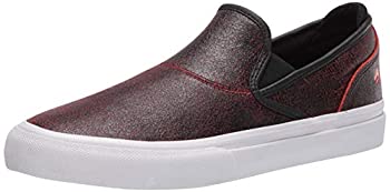 【中古】【輸入品・未使用】[エメリカ] スニーカー WINOG6 SLIPON BLACK/RED/WHITE 25.5 cm