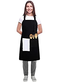 【中古】【インポート品・未当て嵌める】Utopia Kitchen 自然調整能力のあるなビブエプロン 衣嚢3つ付き添い人 商用料理茶屋と身寄りの勝手もと前垂れ 自然調整能力のあるなネックストラップ エクストラロン 配膳用品・キッチンファブリック-エプロン-エプロン・三角巾